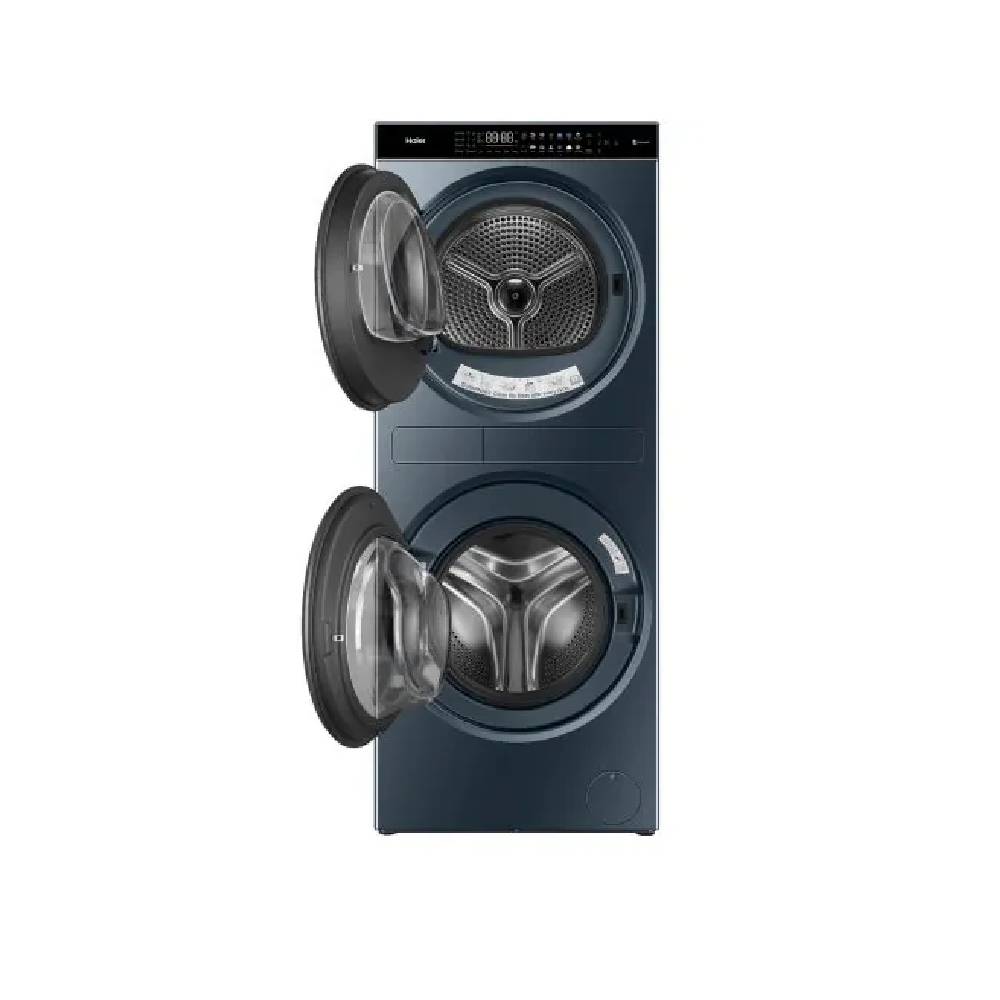 Haier Washing Machine Front Loading 13/13 Kg Inverter Cyan HWD130-BD14LCU1. Haier Washing Machine Front Loading 13/13 Kg Inverter Cyan HWD130-BD14LCU1.
